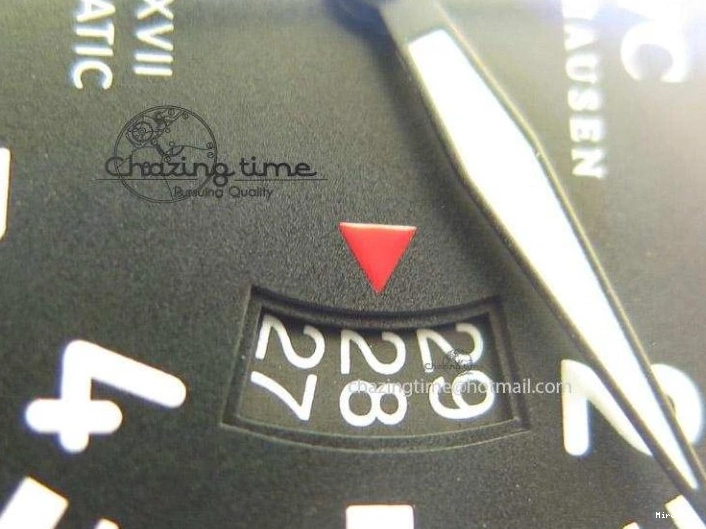 MIROTIME 0721 Mark XVII 1:1 MK Maker Best Edition SS Black Dial On Black Leather Strap A Sporty 7372